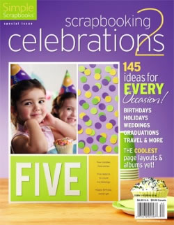 Simple Scrapbooks - Scrapbooking Celebrations 2  (sold individually)